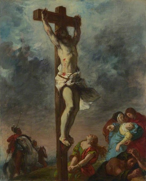 Eugène Delacroix, 'Christ on the Cross', 1853