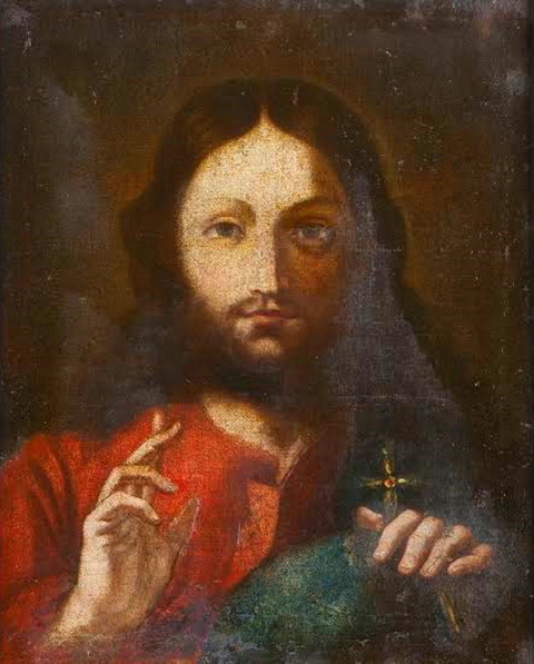 Lombardy School, 18th Century. Christ Blessing
