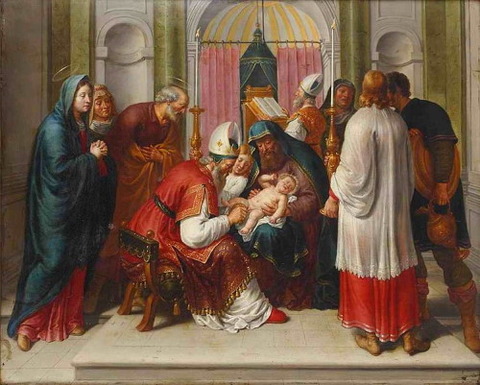 Pieter van Lint  The Circumcision of Christ 1651-90