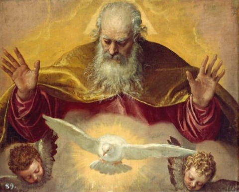 God The Father By Paolo Veronese