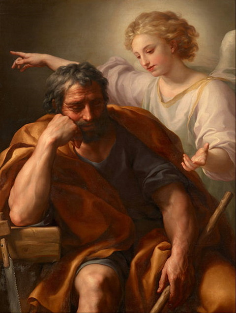 Anton Raphael Mengs - The Dream of St. Joseph 1773-4