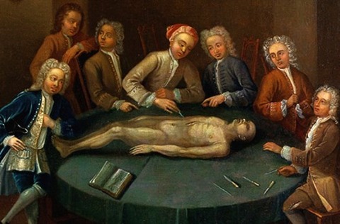 William Cheselden Painting Charles Phillips 1730