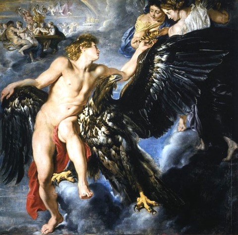 The Abduction of Ganymede 1611-12 rubens