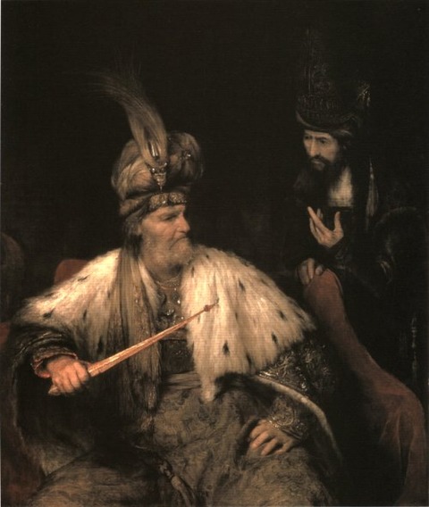 Arent de Gelder 1682- ahasuerus and haman