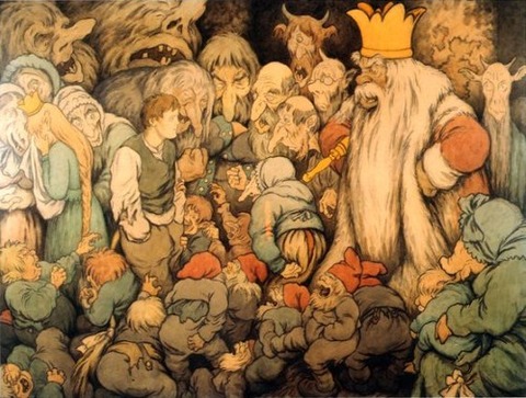Theodor Kittelsen Per Gynt Hall of the Mountain King 1913