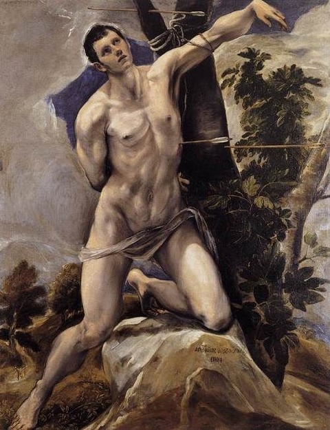 St-Sebastian, El Greco