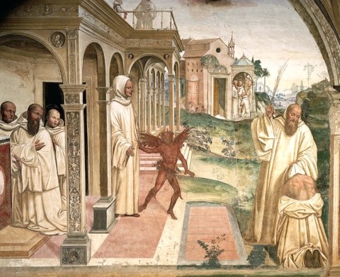 16th unkown painting Saint Benedict