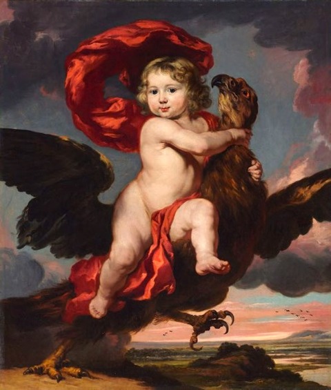 Nicolaes Maes 1634-93 George Bredehoff de Vicq Ganymede