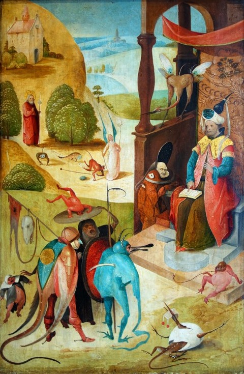Jacob and the magician - Bosch Hieronymus follower