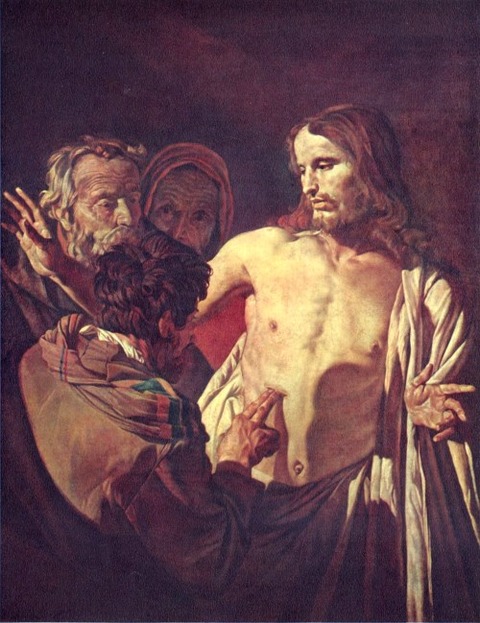 Honthorst, Gerard van Der ungläubige Thomas