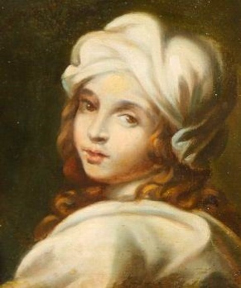 School of Guido Reni (18th) - Portrait Beatrice Cenci