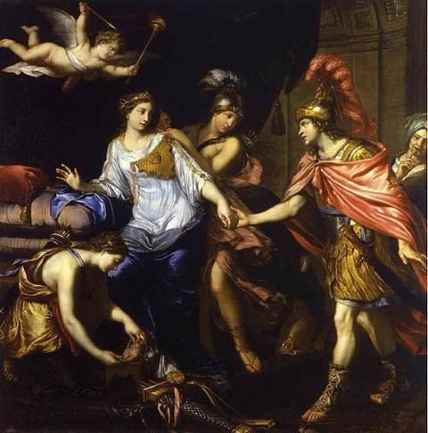 Amazones attribué à Pierre Mignard 1660
