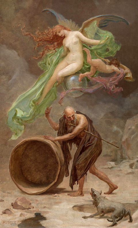 Diogenes, 1893 by Max Pirner