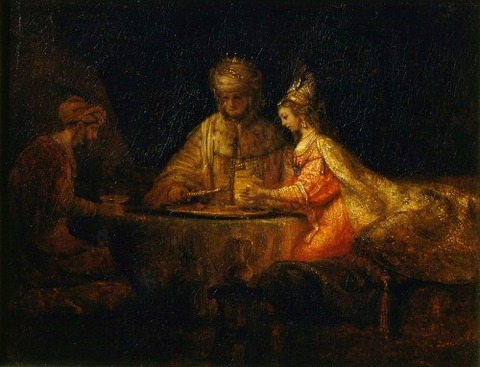 Ahasuerus, Haman and Esther 1660
