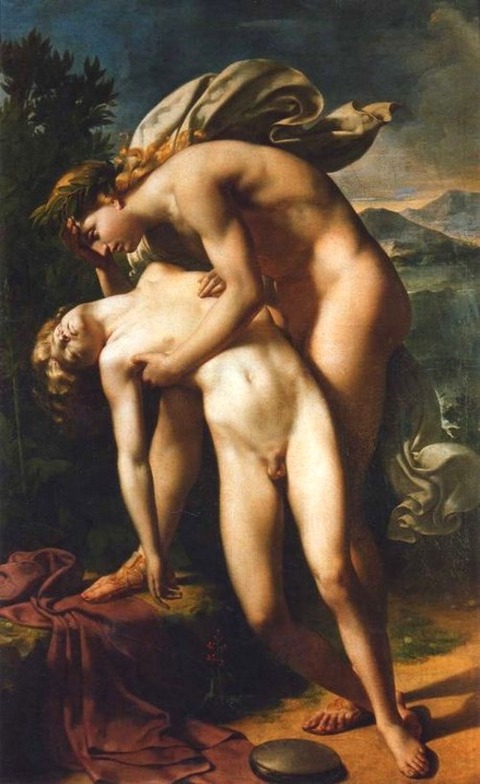 Apollo and Hyacinth by Merry-Joseph Blondel