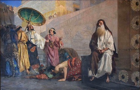 1884 Haman And Mordecai paul alexandre alfred leroy