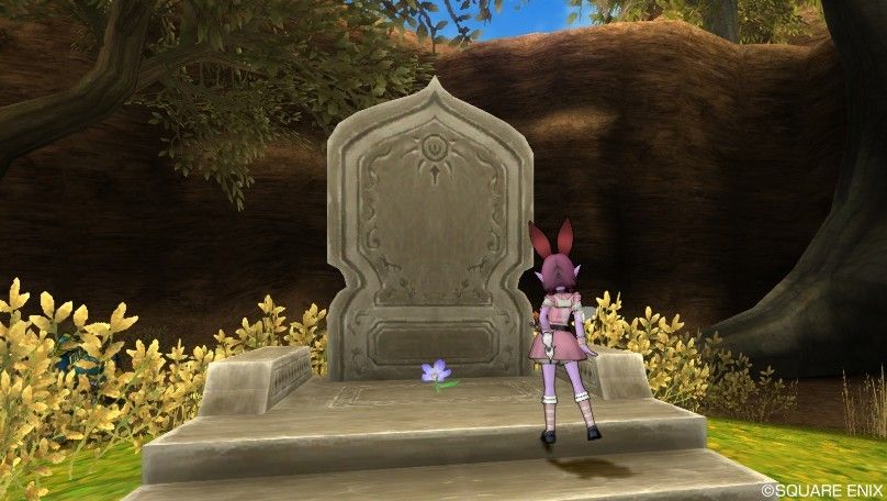 デフェル荒野で見つけた小さなお墓 Dq10覚え書き