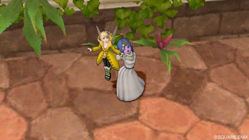 光導使ナズナちゃんとサンビタリアちゃんに会ってきました Dq10覚え書き