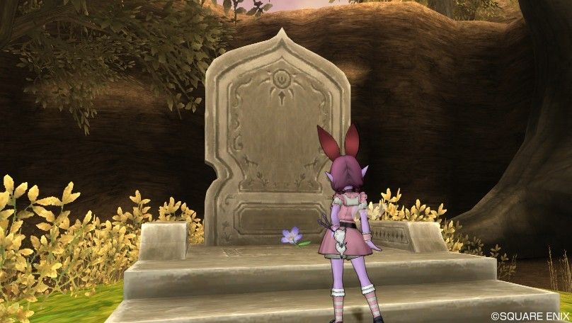 デフェル荒野で見つけた小さなお墓 Dq10覚え書き