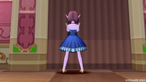 フォーマルエル子後ろ