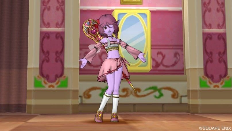 踊り子のドレスでさっそくドレスアップ Dq10覚え書き 踊り子のドレスでさっそくドレスアップ Dq10覚え書き