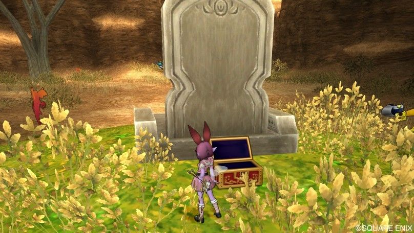 デフェル荒野で見つけた小さなお墓 Dq10覚え書き