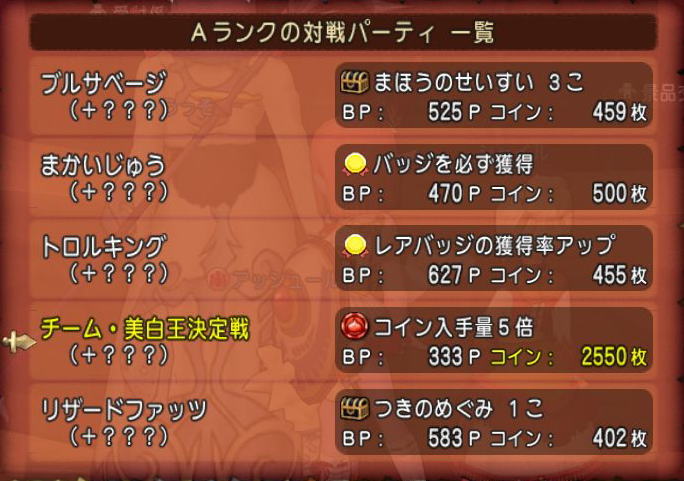 チーム 美白王決定戦にリベンジ Dq10覚え書き