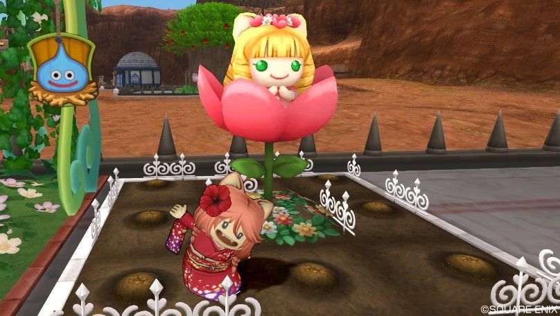サブの家にもプク姫様つきの畑 Dq10覚え書き