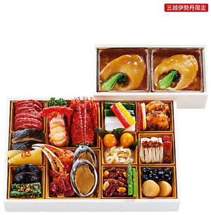 2024伊勢丹四川豆花飯荘中華おせち料理一段重(フカヒレの姿煮付)