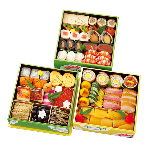 2019高島屋 菊乃井 和 三段重(W009)<関西地域お届け>380091