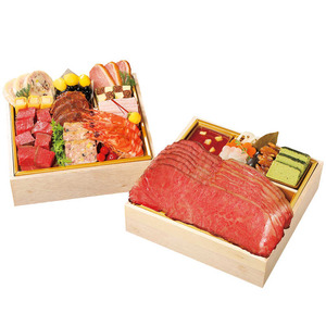 2023大丸松坂屋スター食堂熊本あか牛 肉おせち 二段