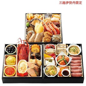 2019三越伊勢丹ランキング〈花蝶〉和洋三段重