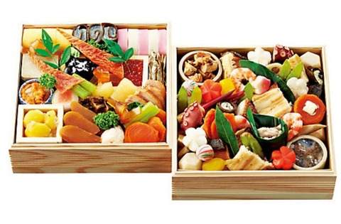 〈日本料理TAKEMOTO〉謹製二段重