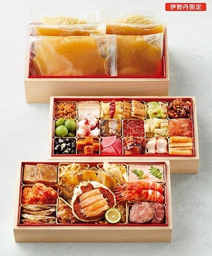 2020伊勢丹Wakiya一笑美茶樓つなぐおせち三段重54000円