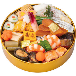 2024伊勢丹大丸松坂屋 東京吉兆おせち料理一段(日本酒・瓶詰・土佐酢付)