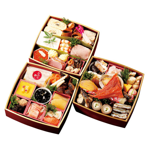 2019高島屋 金沢 金城樓 和 三段重(E105)<関東地域お届け>341053