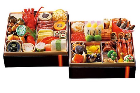 2019伊勢丹キャビア〈ホテルオークラ〉和洋おせち二段重