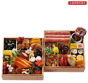 2024伊勢丹松阪肉老舗柿安料亭おせち二段重