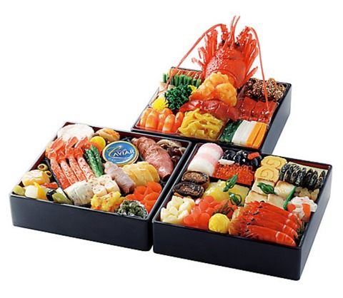 2019伊勢丹キャビア〈ロイヤルパークホテル〉和洋中三段重