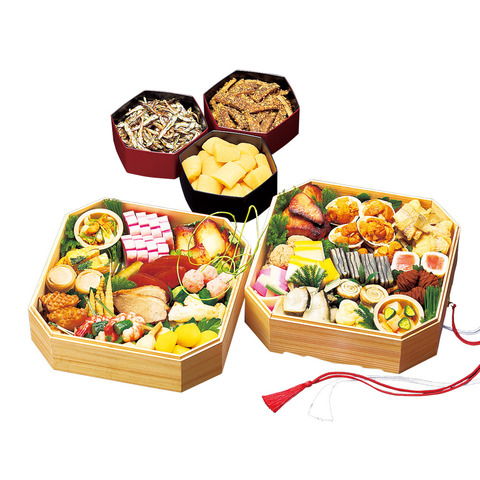2019高島屋 懐石 辻留 和 二段重(W015)<関西地域お届け>380156