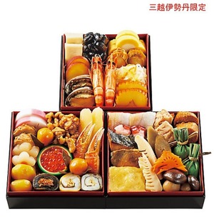 2019三越伊勢丹ランキング〈京都 野村〉「宇治」三段重