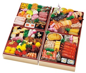 56〈京・料亭 わらびの里〉和洋料亭おせち四段重