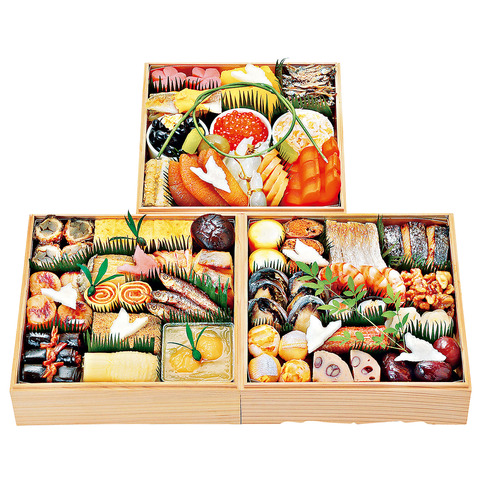 2019東急≪京料理 美濃吉≫和風おせち三段重