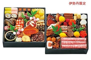 47〈松阪肉老舗 柿安〉料亭おせち二段重