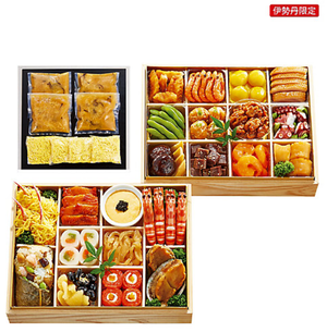 2024伊勢丹上海料理状元樓中華おせち二段重(フカヒレつゆそば4食付)