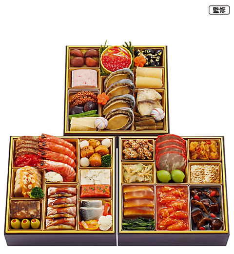 2024伊勢丹分とく山&ラ・ロシェル&4000 Chinese Restaurant和洋中おせち三段重