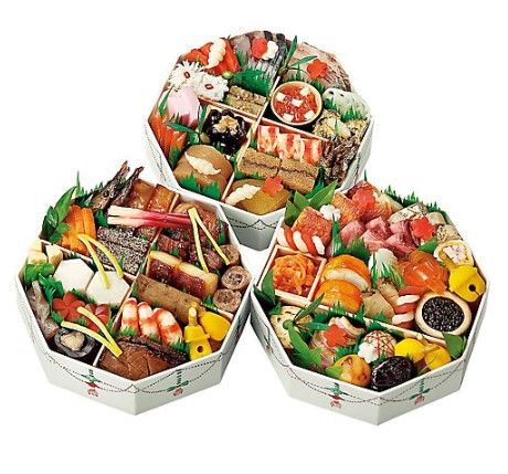 〈日本料理 なだ万 本店 山茶花荘〉和風三段