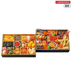 2026伊勢丹おせち〈にんべん〉「和の華」二段重