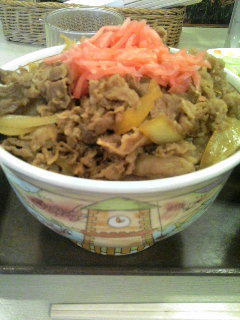 すき家 メガ牛丼サラダセット2