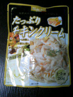 ハチ食品 たっぷり チキンクリーム